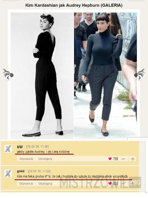 Kim vs. Audrey