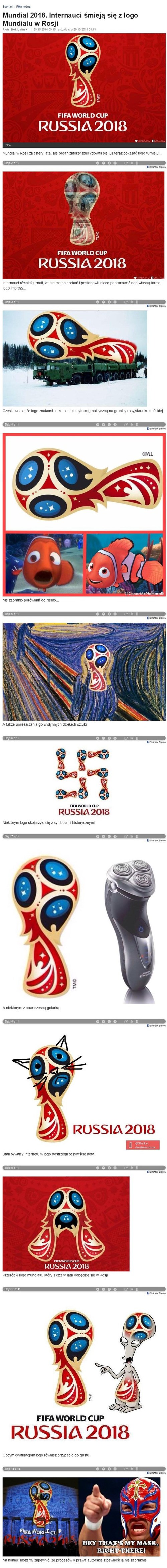 Logo Mundialu w Rosji 2