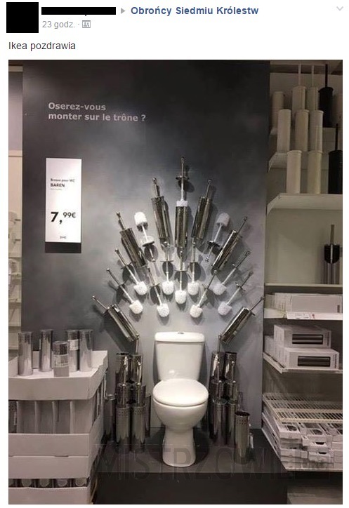 Gra o "tron" w Ikei