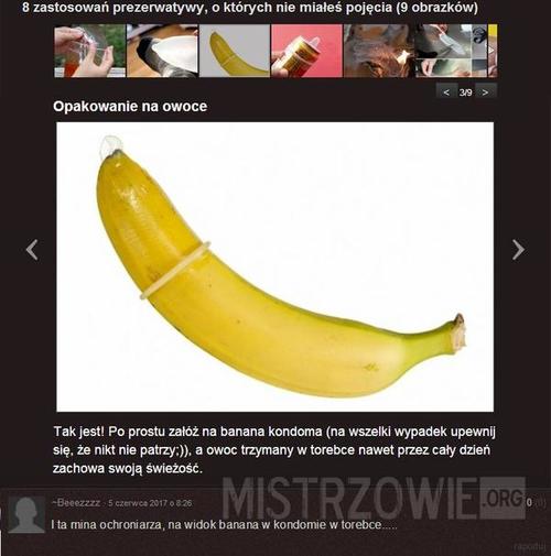 Jędrny banan