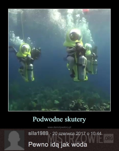 Podwodne skutery