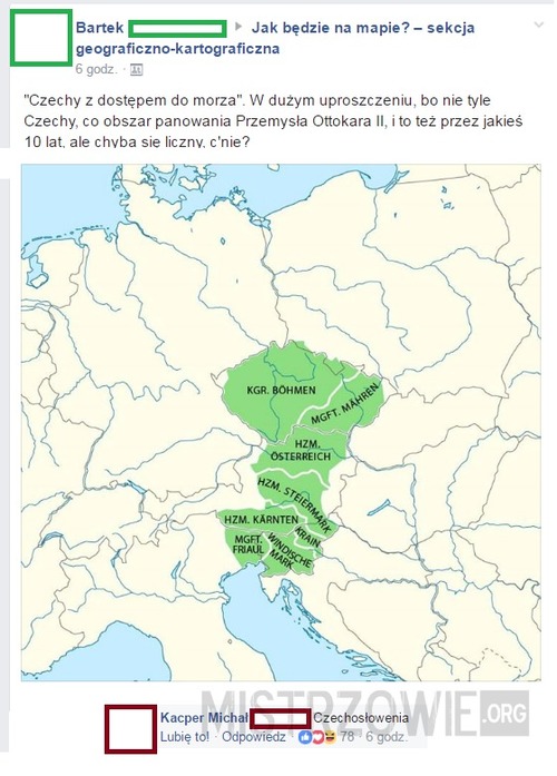 Mapa Czech