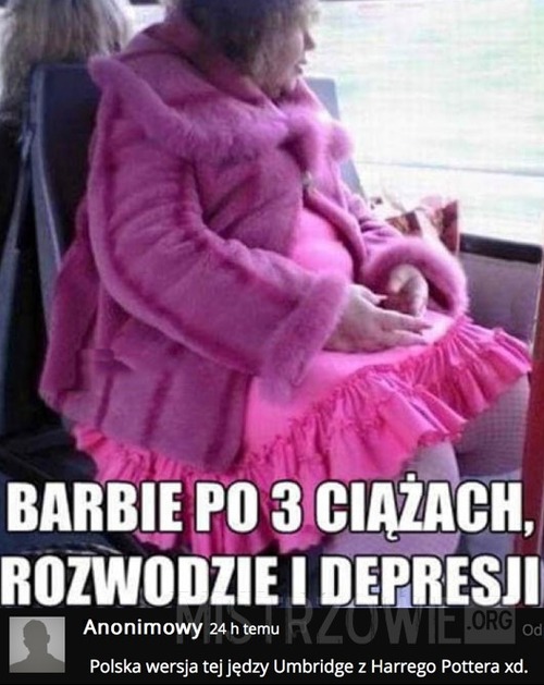 Barbie po 3 ciążach, rozwodzie i depresji