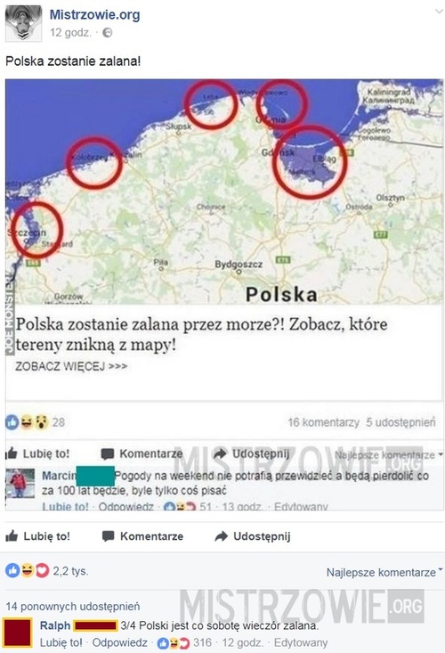 Polska zostanie zalana 2