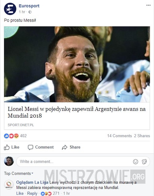 Lewandowski vs Messi
