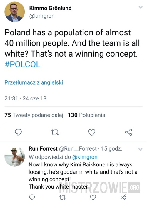 Poland has a population...
