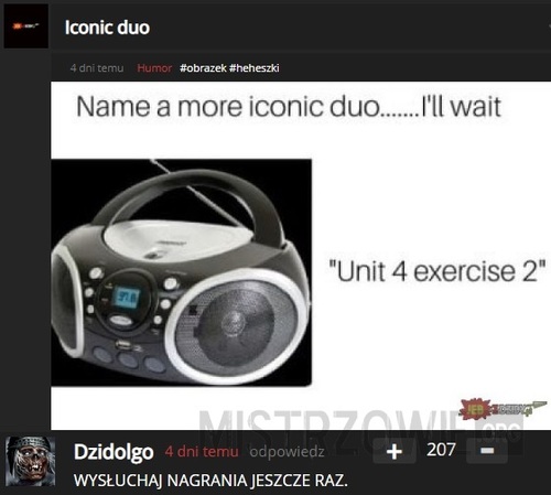 Iconic duo