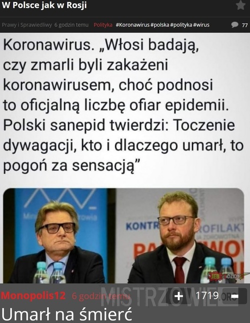W Polsce jak w Rosji