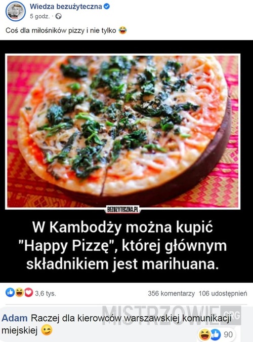 Happy pizza
