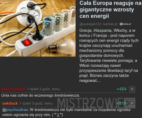 Ceny energii