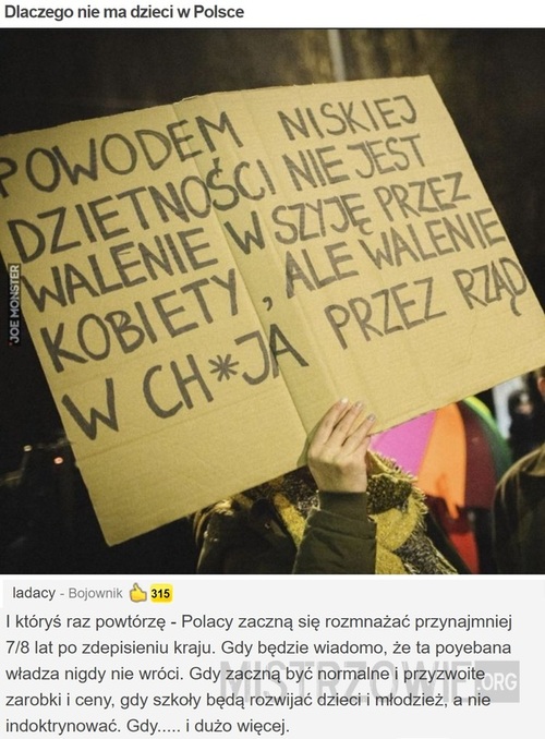Dlaczego nie ma dzieci w Polsce