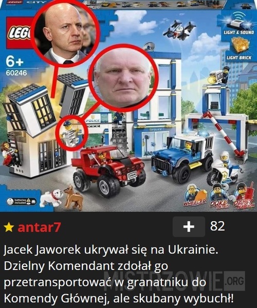 Lego zestaw polska policja