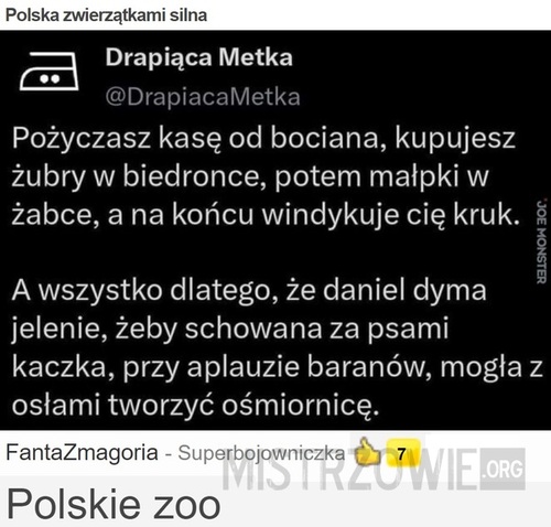 Polska zwierzątkami silna